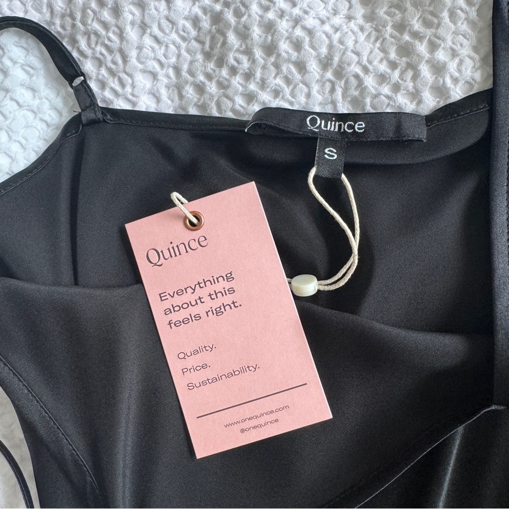 Quince Washable Silk Dress, NWT